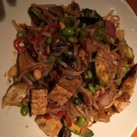 Build your own stir fry with peanuts and tofu!  at Big Bowl in Roseville