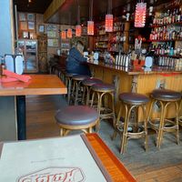 Dining and Bar Area at Hula's Island Grill in Santa Cruz