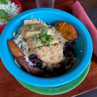 Kona Bowl ($17) at Hula's Island Grill in Santa Cruz