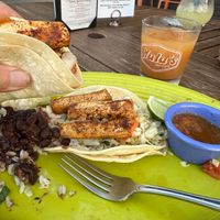 Spicy Tacos at Hula's Island Grill in Santa Cruz