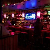 bar  at Hula's Island Grill in Santa Cruz