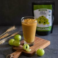 Super Fixing Amla, smoothie.. very high in fresh vitamin C and other dense-nutrient to provide healing power to body. at Natural Wellness in Batam
