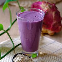 All types of smoothies and nut milks are using wholefood and no sugar added. at Natural Wellness in Batam