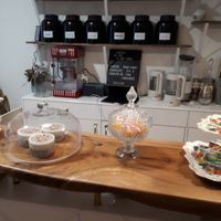 Desk at Sibylles - Tattoo Salon & Tea Room in Bordeaux