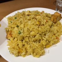 Curried rice with tofu  at Pho - Laugavegur in Reykjavik