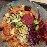 Rice bowl at Aroha in Wellington