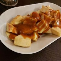 Patatas bravas at La Zahora in Albarracin