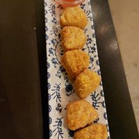 Dados de proteína texturizada at La Zahora in Albarracin