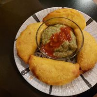 Empanadas de verduras at La Zahora in Albarracin