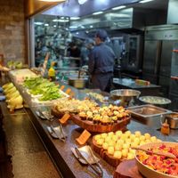 Sushi and noodles at Double Veggie - Xinxing District in Kaohsiung