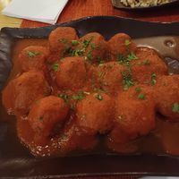 Albóndigas con tomate at Raices in Granada