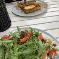   at Cafe Waffle in Prague