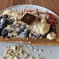   at Cafe Waffle in Prague