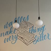  at Cafe Waffle in Prague