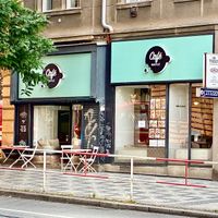 The venue at Cafe Waffle in Prague