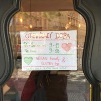 Opening hours at Cafe Waffle in Prague