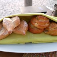 Bread Basket on the beach at Venazu in Punta De Mita