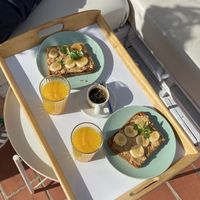 Penuts butter and banana 🍌  at Dulces Dreams in Malaga