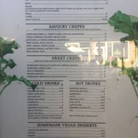 Menu at Hibiscus in Toronto