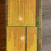 Menu desserts/gâteau   at Cafe Lurathapi Vegan Food - Maybe closed in La Paz