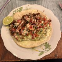 Taco  at Cafe Lurathapi Vegan Food - Maybe closed in La Paz