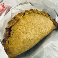 Empanada de carne de soya  at Cafe Lurathapi Vegan Food - Maybe closed in La Paz