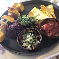 Moroccan Tofu Skewers  at The Boars Head in Walgherton