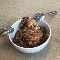 Soft serve ice cream at Virtuous Pie - UBC in Vancouver