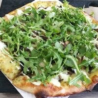 Superfunghi pizza at Virtuous Pie - UBC in Vancouver