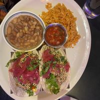   at Plaza Cafe in Santa Fe