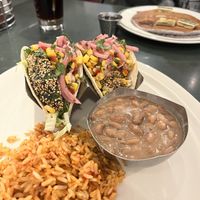   at Plaza Cafe in Santa Fe