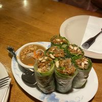 Spring rolls — better than all other restaurants  at Merit Vegan Restaurant in Sunnyvale