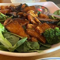   at Merit Vegan Restaurant in Sunnyvale