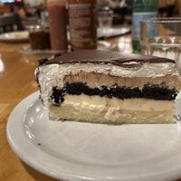 Chocolate hazelnut pie   at Merit Vegan Restaurant in Sunnyvale