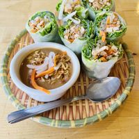 Spring Rolls  at Merit Vegan Restaurant in Sunnyvale
