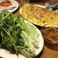 Vietnamese crepe at Merit Vegan Restaurant in Sunnyvale