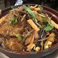 House special rice clay pot (SO GOOD) at Merit Vegan Restaurant in Sunnyvale