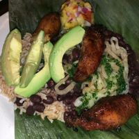 Key west banana leaf with added avocado  at Riverwalk at Tin City in Naples