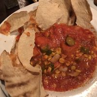 My Southern Roots... not like picture. Very liquidity. I broke up the tortillas though. Too bad because I was really looking forward to what the other reviewers meal looked like at Riverwalk at Tin City in Naples