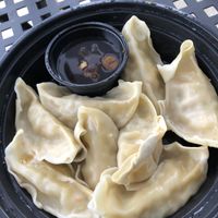 Steamed Vegetable Dumplings  at JoJo Asian Cafe in Cassadaga