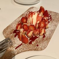 Vegan mini donuts with vanilla ice cream. Super delicious!! at Doppiozero Pizzeria & Wine Bar in Moorooduc