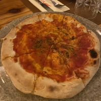 Tomato pizza bread  at Spiga in Alicante