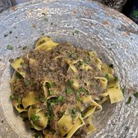 Pasta with mushrooms and truffle   at Spiga in Alicante