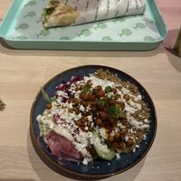   at RoseHip Vegan Kebabs in Vilnius