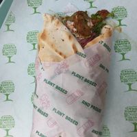 No Chicken Wrap 🌯 - 9,20€ at RoseHip Vegan Kebabs in Vilnius