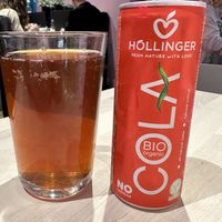 Vegan cola.  at RoseHip Vegan Kebabs in Vilnius