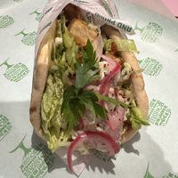 Classic kebab 🥙 .  at RoseHip Vegan Kebabs in Vilnius