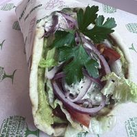   at RoseHip Vegan Kebabs in Vilnius