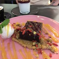 Desserts at RoseHip Vegan Kebabs in Vilnius