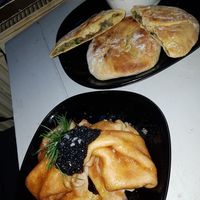 Russian food :) at Kuschlowski in Berlin